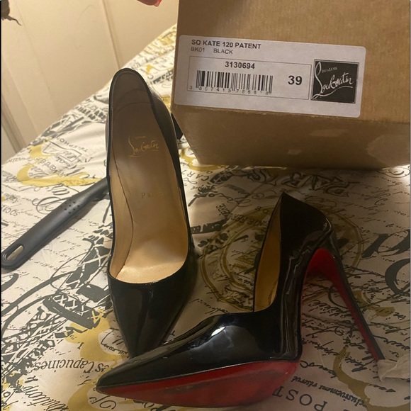 Christian Louboutin So Kate Pumps 120mm Heels (Red Bottoms) - Picture 10 of 11